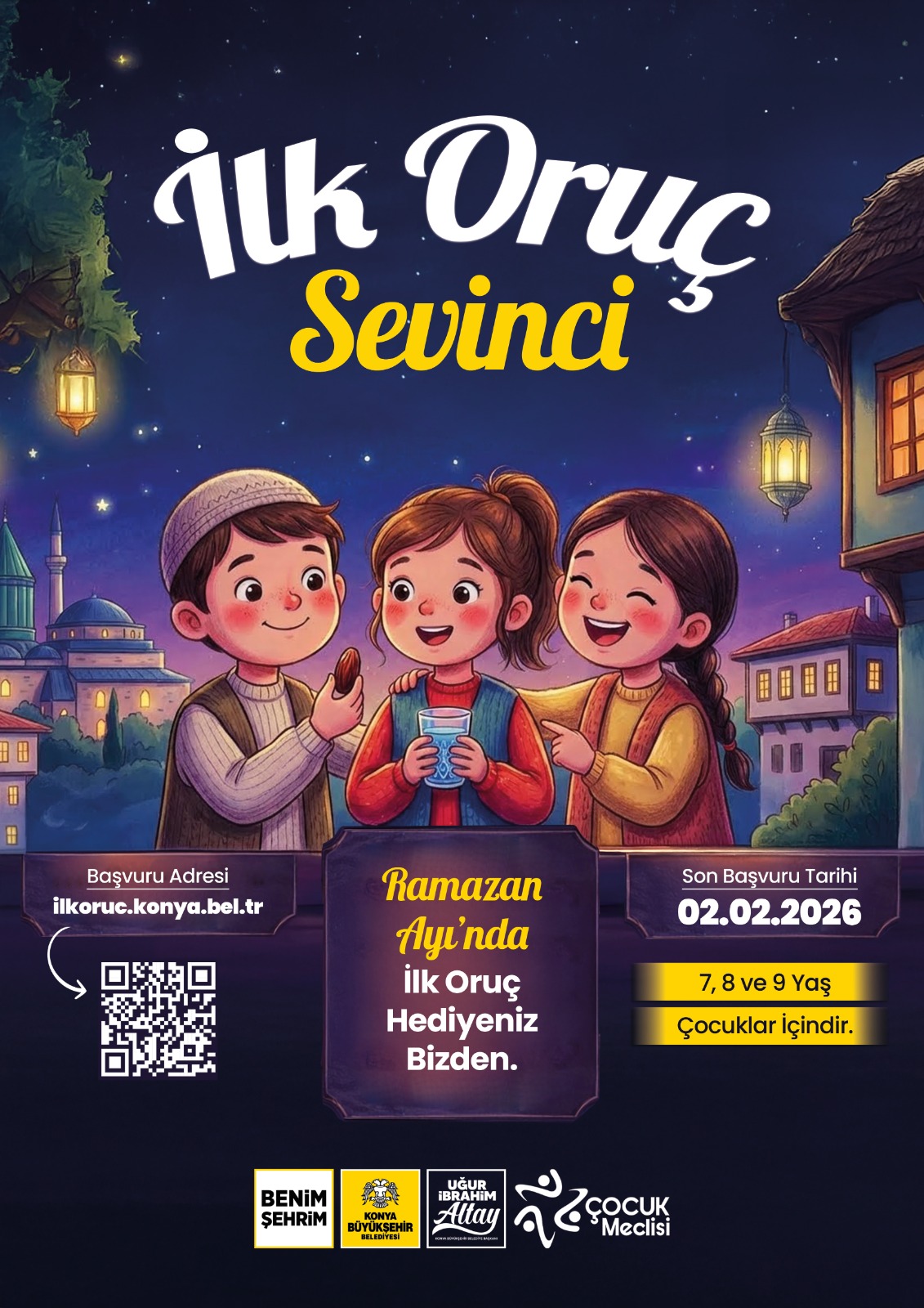 İlk Oruç Sevinci Hediyesi Başvuruları Başladı